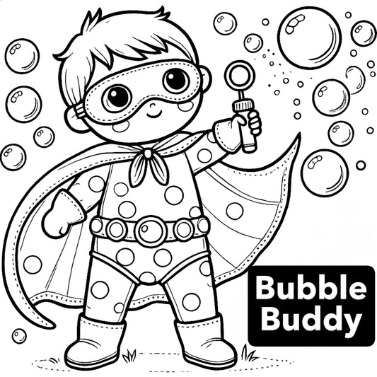 Toddler Superheroes full 91 page Coloring Book