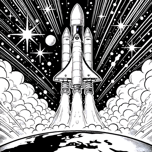 International Space Federation Coloring Book - Free Preview
