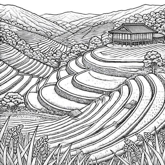 Color In Japan Coloring Book - Free Preview