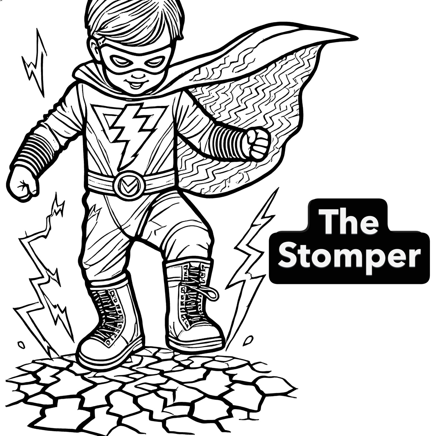 Toddler Superheroes full 91 page Boloring Book