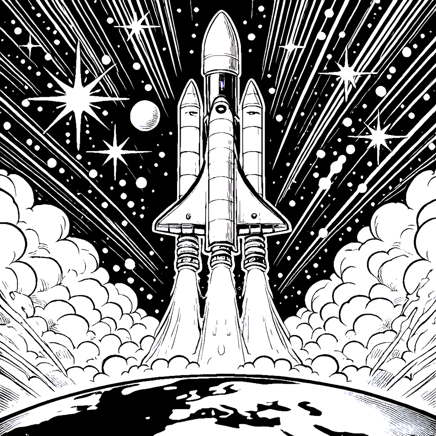 International Space Federation Coloring Book - Free Preview
